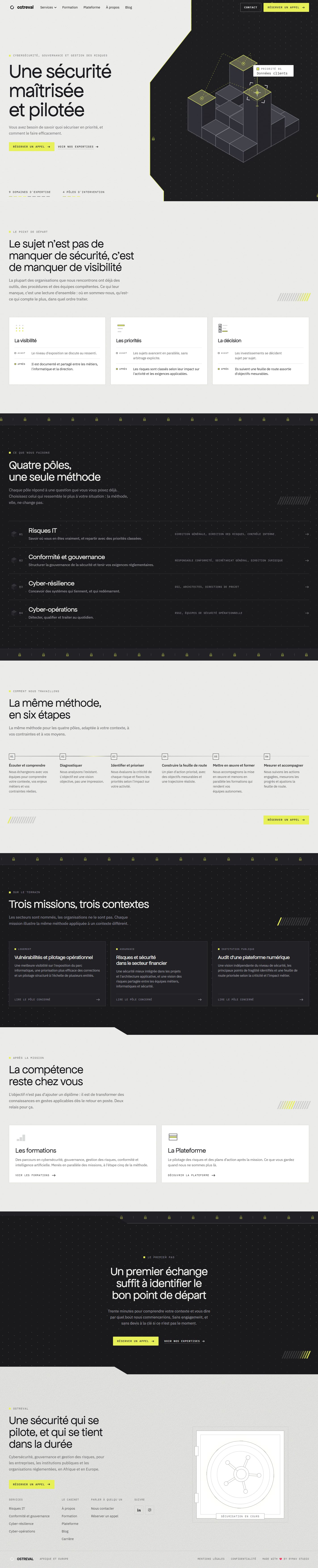Le site OSTREVAL en une vue
